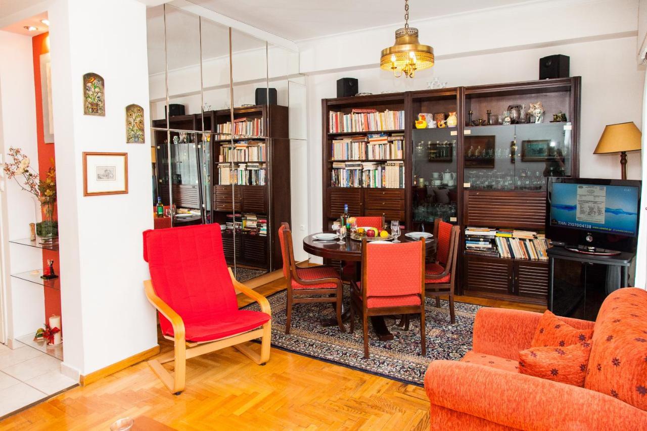 Vintage Apartment In Downtown Athens! Luaran gambar